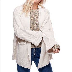 Free People Low Tide Cardigan Cream